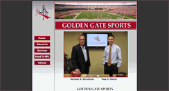 Desktop Screenshot of ggsportsagents.com